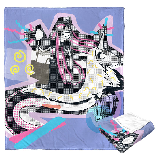 Adventure Time Silk Touch Throw Blanket, 50" x 60", Friends for life